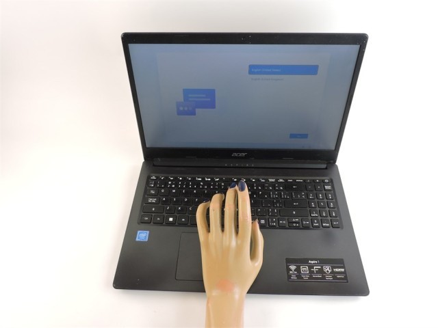 Acer laptop with charger