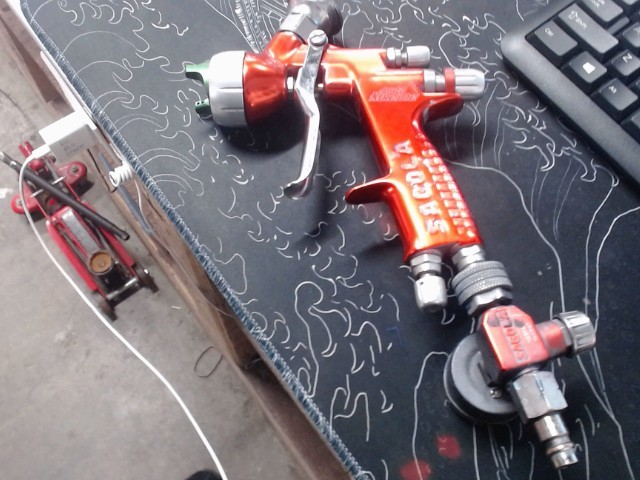 Gun a peinture deja amner