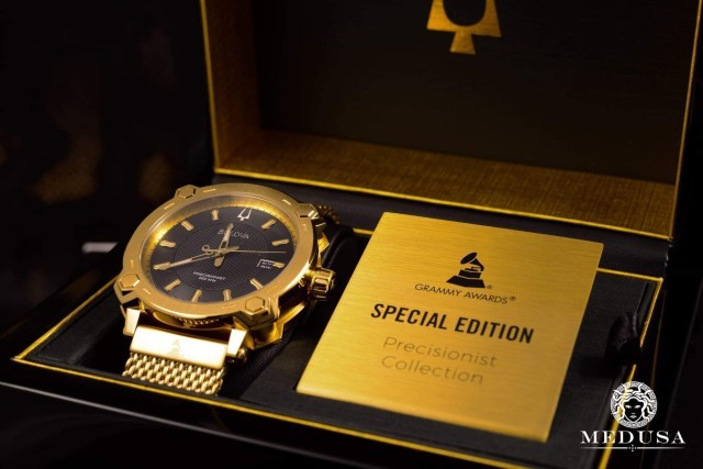 Bulova percisionist grammy men's gold