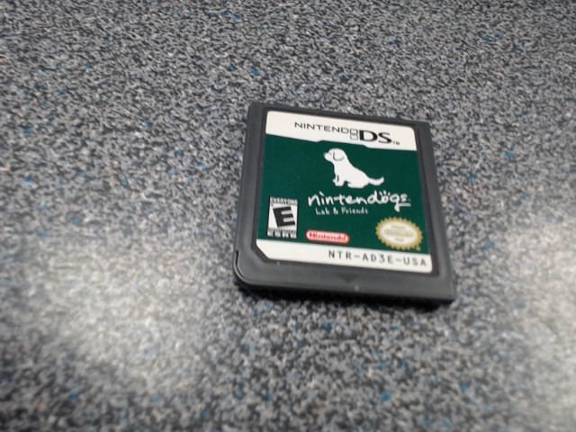 Nintendo dogs lab & friend