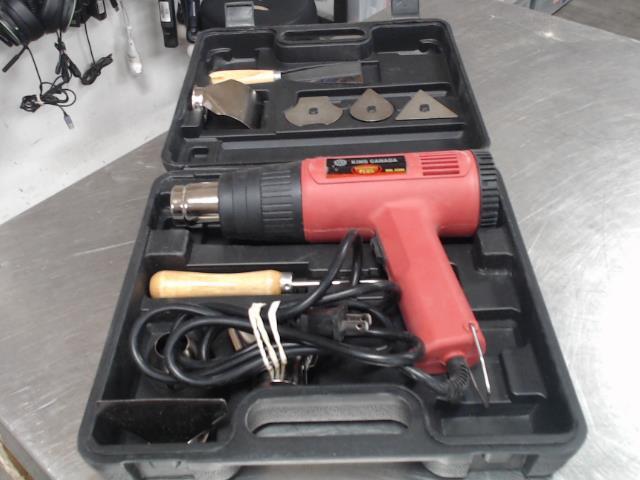 Heat gun electrique+acc dcase