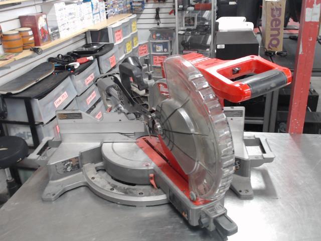Scie onglet radial 12'' 18v no batt/char