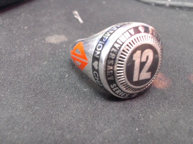 Bague argent 12 event num 6