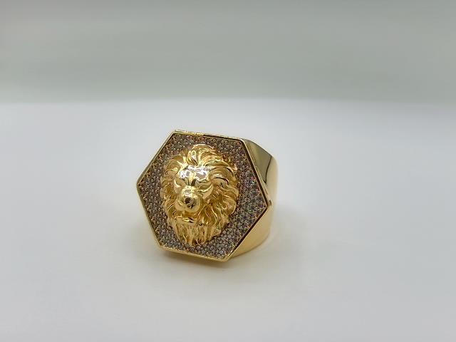 BAGUE EN  OR 10KT