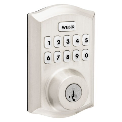 Weiser smart code 10 electronic deadbolt