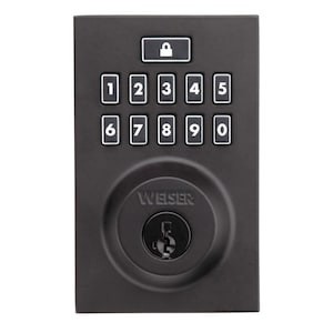 Weiser smartcode 10 electronic deadbolt