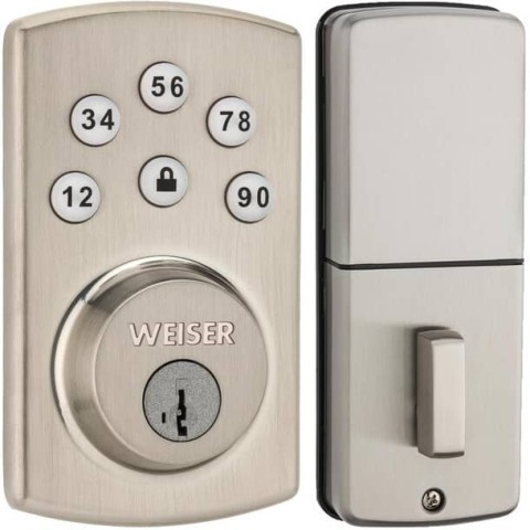 Weirser powerbolt 2 electronic deadbolt