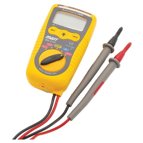 Multitester deja amener autoranging