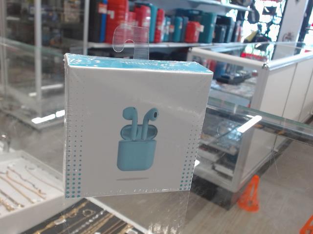 Airbuds blue fake airpods