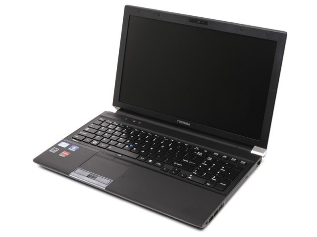 Laptop noir avec chargeur