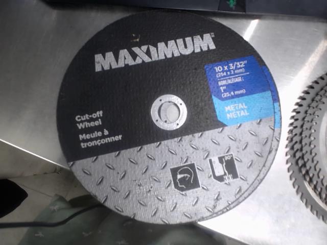 Cut off wheel 10 pouces