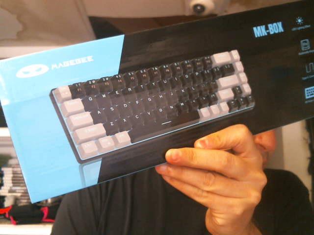 Keyboard cherry blue 40%