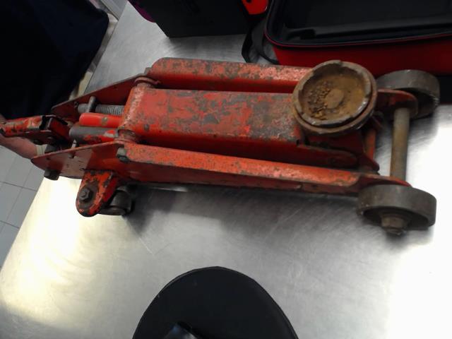 Jack hydraulique rouge
