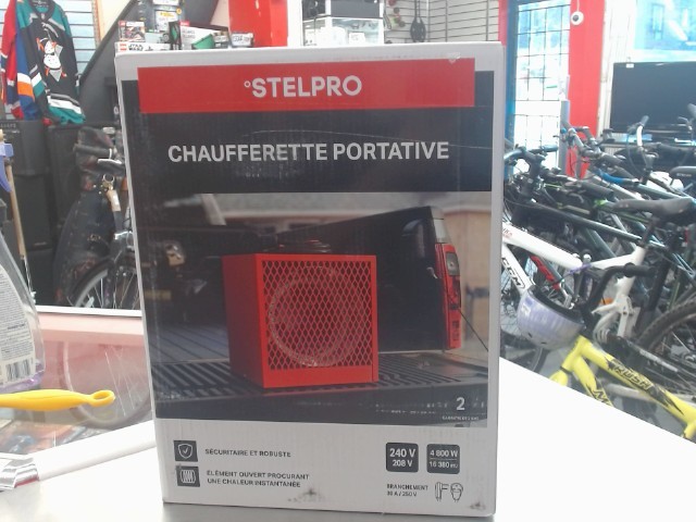 Chafrette portable en boite neuf