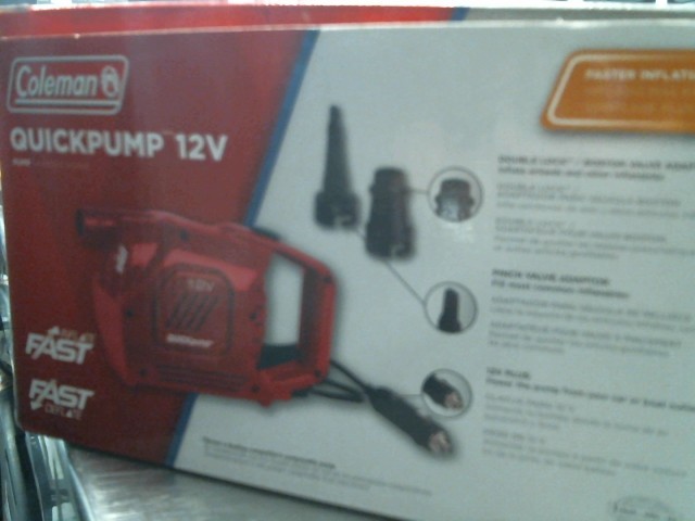 Quickpump 12 v coleman