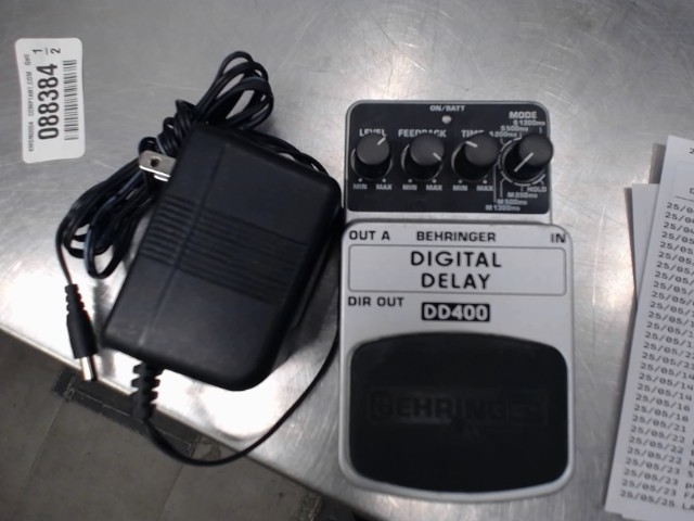 Pedale behringer digital delay