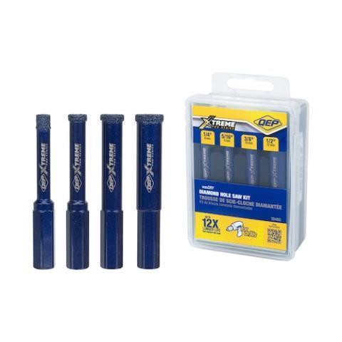 Diamond hole saw kit