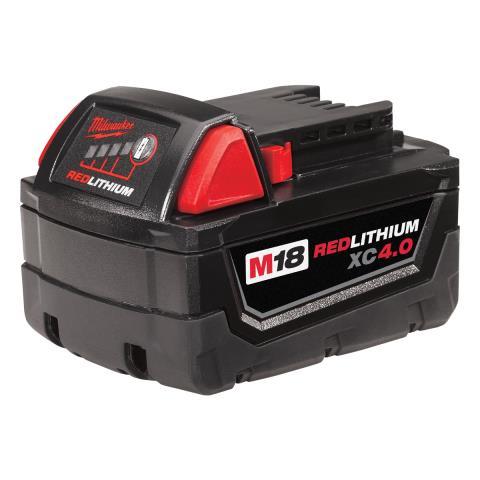 Battery milwaukee 4.0 ah