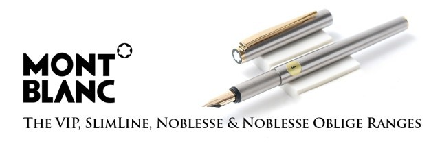 Mont blanc foutain pen noblesse
