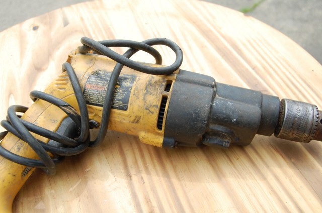 Hammer drill/perceuse dewalt a fil