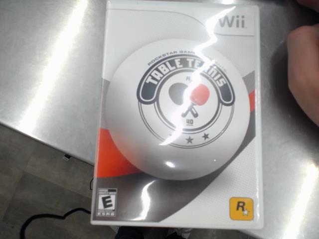 Jeu wii rockstar presents table tennis