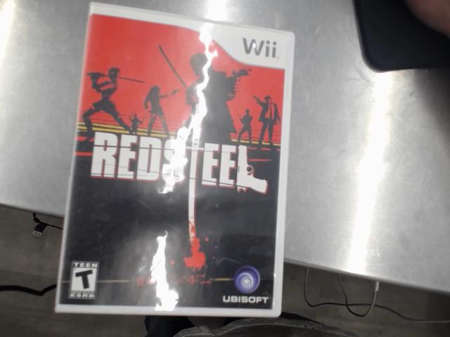 Jeu wii redsteel
