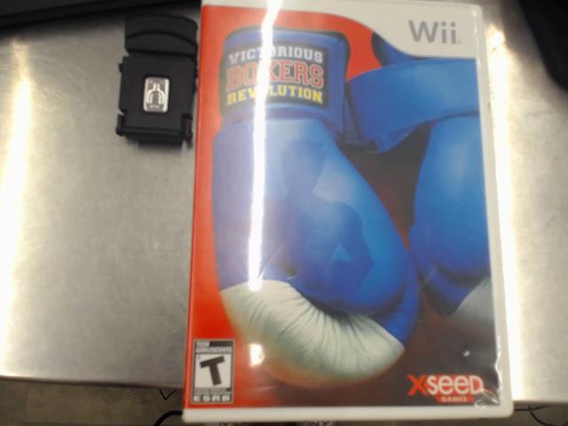 Jeu wii victorious boxers revolution