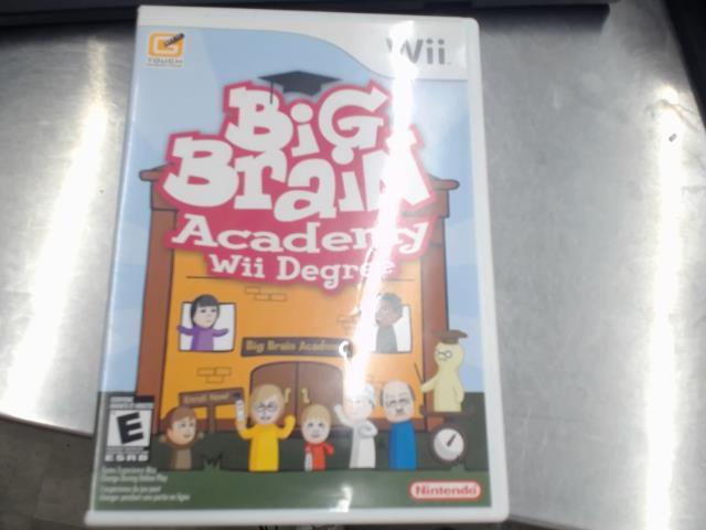 Jeu wii big brain academy wii degree