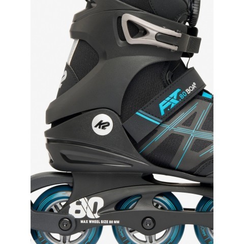 Roller blade gris et bleu