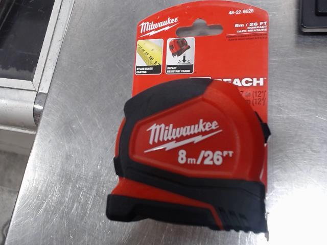 Tape a mesure neuf 8m/26ft