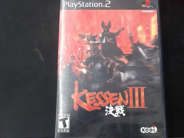 Jeu ps2 kessen iii