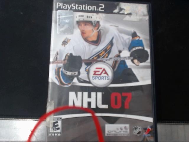 Jeu ps2 nhl 07