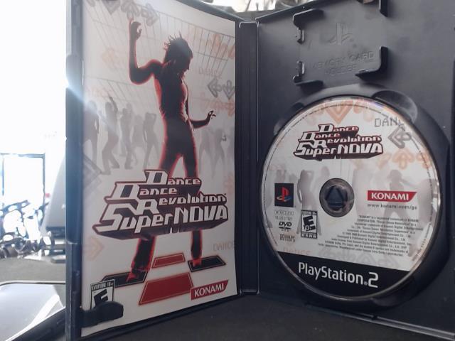 Jeu ps2 dance revolution supernova