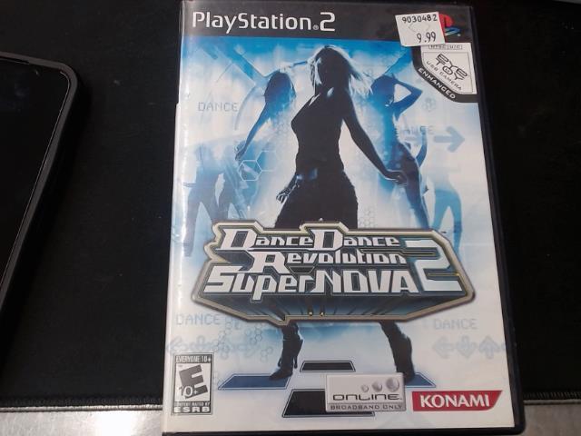 Jeu ps2 dance revolution supernova 2