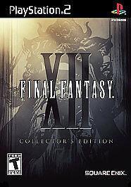 Final fantasy xii collector's edition