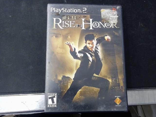 Jeu ps2 jet li rise to honor