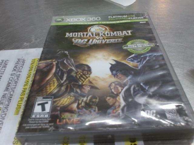 Mortal kombat vs dc universe