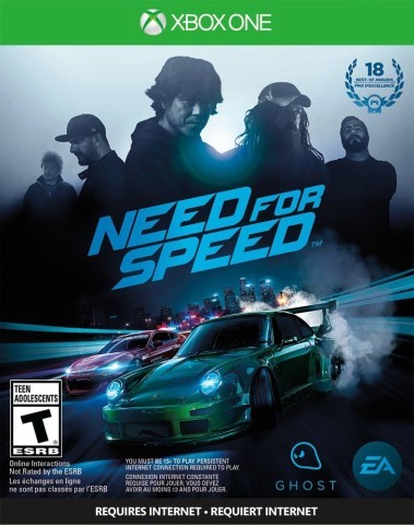 Jeu need for speed por xbox one