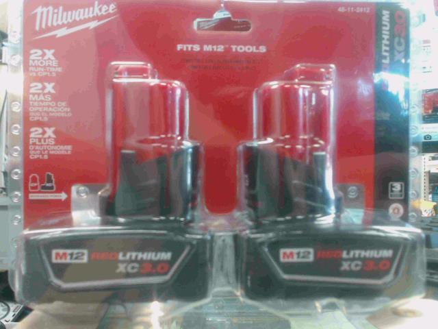 2x batterie 3ah
