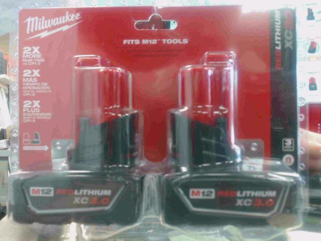 2x batterie 3ah