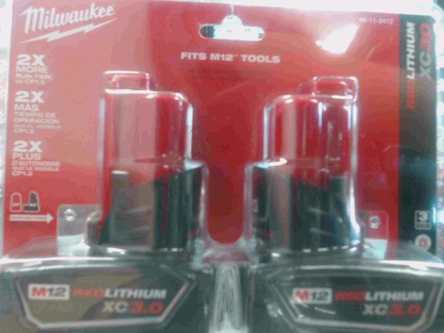 2x batterie 3ah
