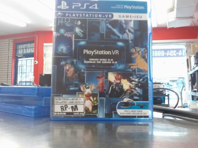 Playstation vr demo disk