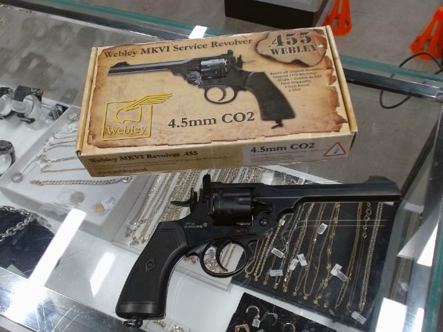 Webley mkvi service revolver