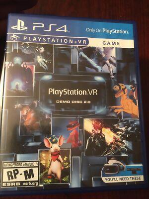 Ps vr disque de demo 2.0 ps4