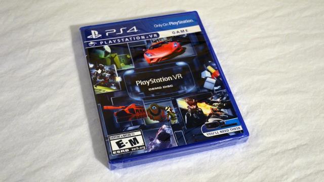 Playstation vr demo disc ps4