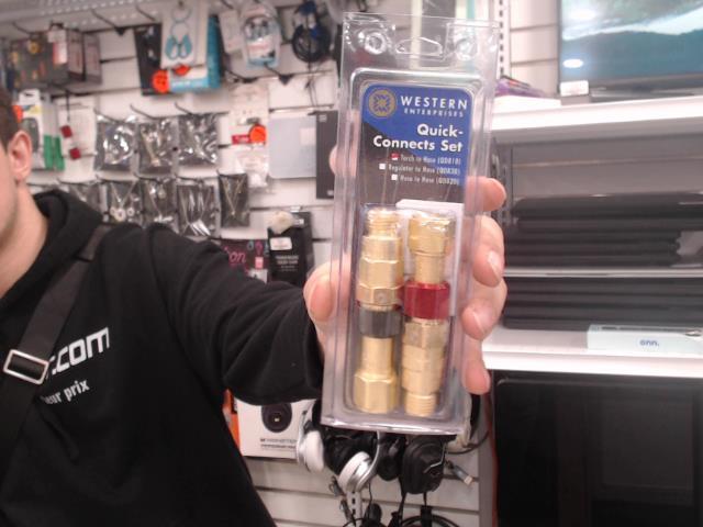 Quic connect torch a hose