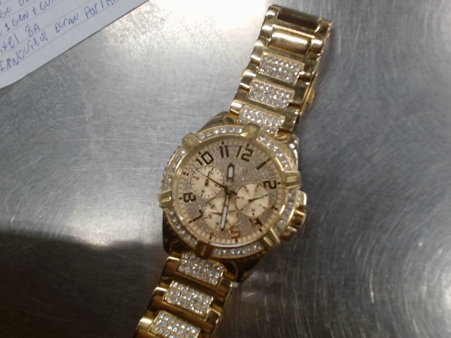 Montre homme guess plaqu or