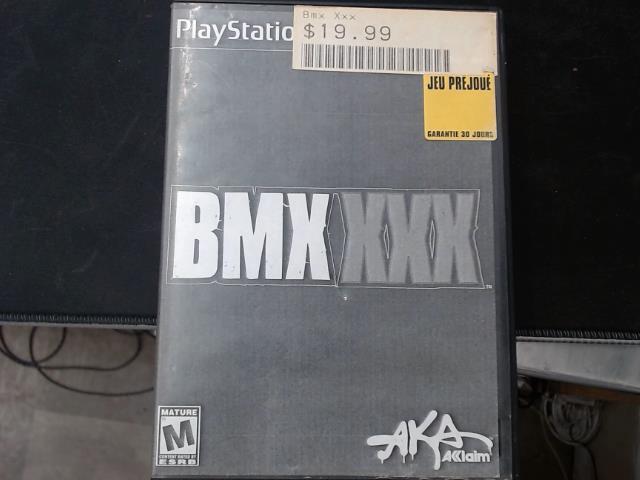 Jus playstation 2 bmx xxx item et boite