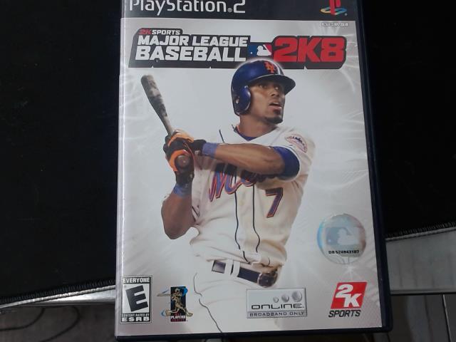 Jeu ps2 mlb 2k8