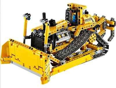 Machine de chantier lego
